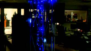 LED Meteor Icicle Lights with Blue Xmas Lights [upl. by Padgett]