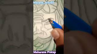 Chetak ke aswar Jay Maharana Pratap hiphop music rap drawing [upl. by Zephaniah]