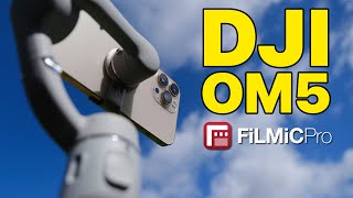 FiLMiC Pro  DJI OM 5 Gimbal  Official Tutorial [upl. by Yesdnyl261]