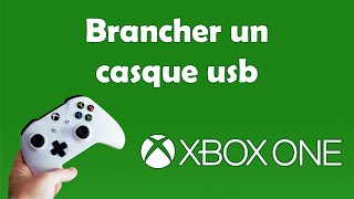 Comment brancher un casque USB sur Xbox one [upl. by Nnaeoj]