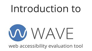 Introduction to WAVE [upl. by Rosana]