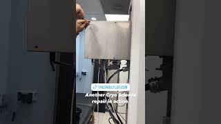 Guy fixes cryotherapy machine that freezes people in Atlanta medspa cryotherapy fitnessrecovery [upl. by Rebme]