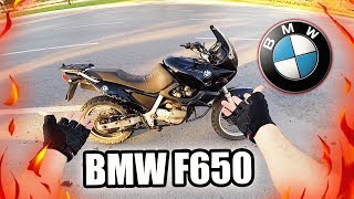 BMW F650 İLE GAZLADIM  Motor Kitledi MotoVlog70 [upl. by Nerej]