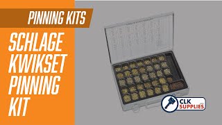 Schlage amp Kwikset Combo Pinning quotRekeyingquot Kit [upl. by Hannahs]