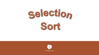 Selection Sort Card Animation [upl. by Tybald]