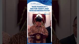 Kejutkan Prabowo Tunjuk Ajudannya Mayor Teddy Jadi Sekretaris Kabinet Merah Putih [upl. by Merrili]