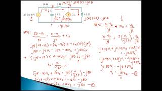 AC Circuits Mesh and Nodal Analysis [upl. by Nail]