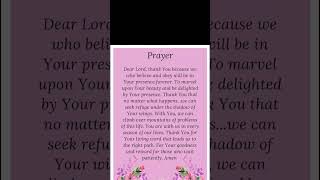 Let us pray dear lord quotes hope motivation bibleprayer prayer shortvideo faith prayers [upl. by Hsirrehc424]