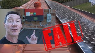 EEVblog 1217  My Home Solar Power System FAILED [upl. by Hourigan]