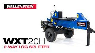 Wallenstein WXT20H 2Way Log Splitter [upl. by Ute]