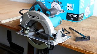 Powerful Circular Saw For DIY Use Unboxing  Makita HS7600 [upl. by Ttennej]