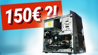 150€ GAMING PC Monster  das JEDER bauen kann TEST amp Zusammenbauen [upl. by Urita]