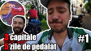 3 CAPITALE 5 ZILE DE PEDALAT EP 1 🇭🇺 [upl. by Zelikow]