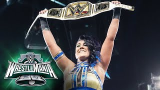 Bayley captures the WWE Women’s Championship WrestleMania XL Sunday highlights [upl. by Nnyleuqcaj]