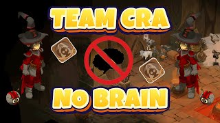 DOFUS  TEAM CRA NO BRAIN OS TOUR 1 [upl. by Milty399]