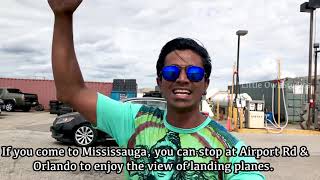 Toronto Planes landing best view  Tourist spot Mississauaga [upl. by Medina]