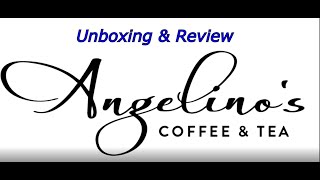 Angelinos Coffee Unboxing amp Review [upl. by Sllew]