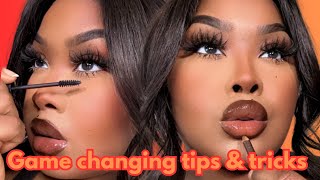 TIPS amp TRICKS THAT WILL ELEVATE YOUR MAKEUP WOC EASY BEGINNER FRIENDLY [upl. by Ayokal575]