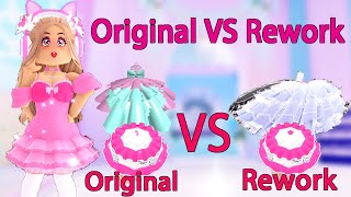 Original Items VS Reworked Items In Royale High [upl. by Ellimaj]