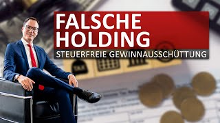 Sinnlose Steuergesetze Gewinnausschüttungen einer GmbH NICHT steuerfrei [upl. by Aivyls]