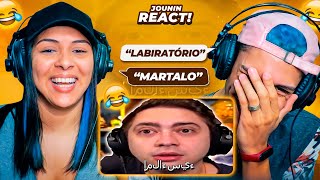 MUITO ENGRAÇADO 😂 ALANZOKA E SUA BELA DICÇÃO  React em Casal 🔥😂 [upl. by Akemot335]