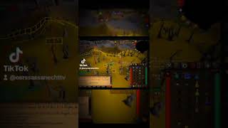 Some anti pking on oldschoolrunescape tiktok kickcommunity clips [upl. by Araek283]