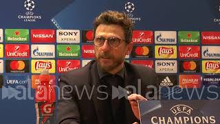 Champions Di Francesco quotRisultato straordinarioquot [upl. by Nissensohn]