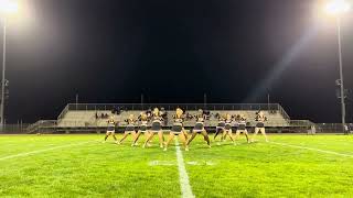 Lathrop High Cheer Varsity  20242025 Senior Night Halftime [upl. by Jakie412]