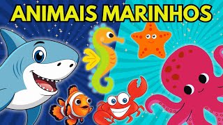 Conheça os animais marinhos  Animais marinhos  Educação Infantil [upl. by Rahas]