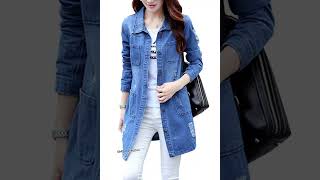 Long coats with jeans  its give a beautiful look fashionpoint  trending [upl. by Siryt]