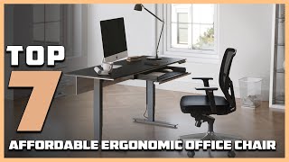 Best Affordable Ergonomic Office Chair for Comfort and Support [upl. by Ayojal]