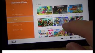 Nintendo Switch How To buy a Game from Nintendo eShop for beginners [upl. by Ainevul]