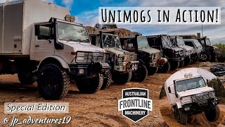 EXTREME OFFROADING  Ex ADF MercedesBenz Unimogs u1700l IN ACTION Special Edition [upl. by Odnavres]