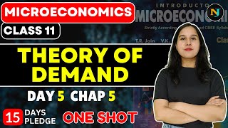 Theory of Demand  ONE SHOT  Microeconomics  Class 11  TR Jain  Neha Jangid [upl. by Cherilynn]