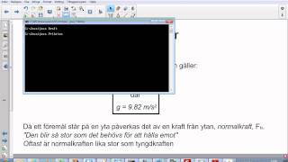 Fysik 1  Egenomgång  Kapitel 4 Ergo  Sammanfattning [upl. by Ebba]