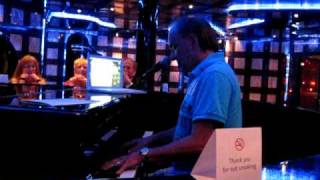 Dave Filsinger playing the piano at the Piano Bar [upl. by Enobe328]