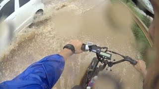 Juiced Riders U500 Ebike 3000 ft extreme wet climb test ODK V3 [upl. by Arinay646]