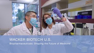 WACKER Biotech US  Biopharmaceuticals Shaping the Future of Medicine [upl. by Naitirb]