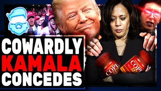 Kamala Harris Finally CONCEDES amp Its BRUTAL Woke Libs CRYING amp Stamping Feet As Trump Enjoy WIN [upl. by Dietz843]