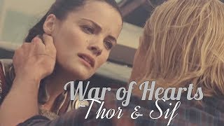 Thor amp Lady Sif  War of Hearts Thor and Thor the dark world [upl. by Schear33]