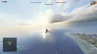 Battlefield 5 Plane Roadkills Fight amp M8 Shark [upl. by Salamone]