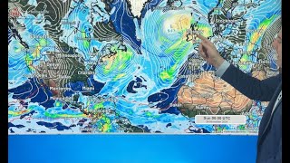 NZs 7 Day Rainfall  3 big northern hemisphere storms [upl. by Magulac763]