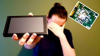 This Nintendo Switch Doesnt Power On  SMD Soldering [upl. by Dreda]