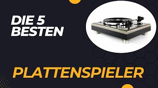 Die 5 Besten Plattenspieler Test 2024 [upl. by Niabi]