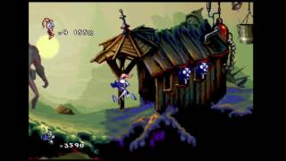 Earthworm Jim 2 Sega Saturn 8  Level 5  Udderly Abducted [upl. by Llenrad]