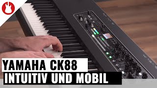 Das portable und intuitive Stage Piano  Yamaha CK 88  MUSIC STORE [upl. by Boeke]