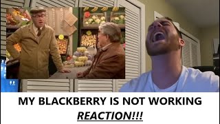 American Reacts  MY BLACKBERRY IS NOT WORKING  BBC  Reaction [upl. by Allina224]