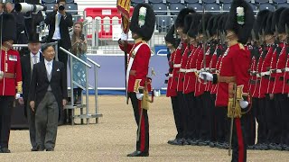 Japanese Emperor welcomed in London by Britains King Charles  AFP [upl. by Intirb]