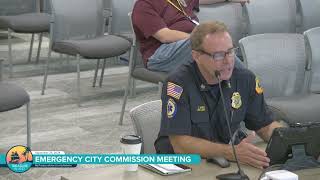 Chief Barrs Explains Evacuation Situation for Helene [upl. by Natalia42]