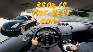 WHY A NISSAN 350Z HR IS THE BEST CAR  POV DRIVE [upl. by Ylebmik253]